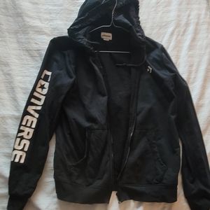 Converse black hoodie